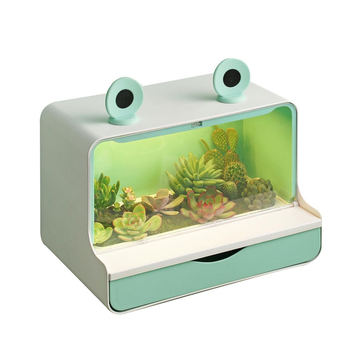 Full Spectrum Flowers Veg Succulents Potted Growth Lamp Desktop Garden Green KR Plug