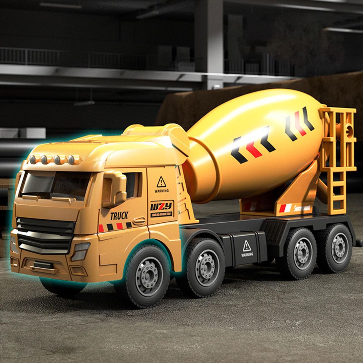 Small Construction Toys Vehicle Toy For Toddlers Mixer