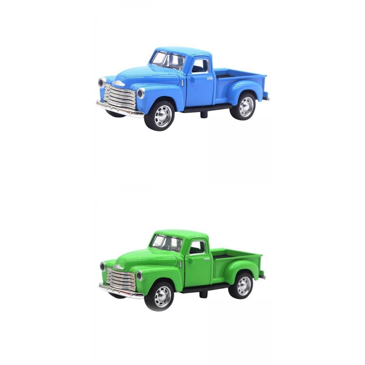 2x 1/32 Alloy Car Model High Simulation Trucks Diecast
