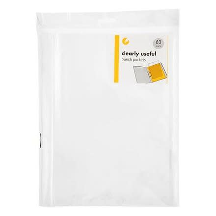 Punch Pockets - 60 Pcs