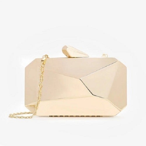 Ladies Clutch Purse - Gold
