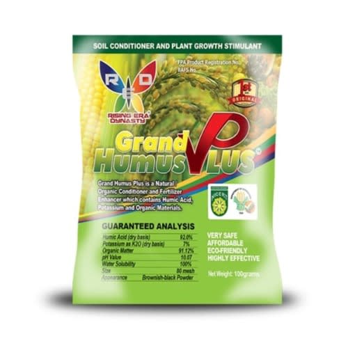 Grand Humus Plus - For Soil And Plants - 100 Grams
