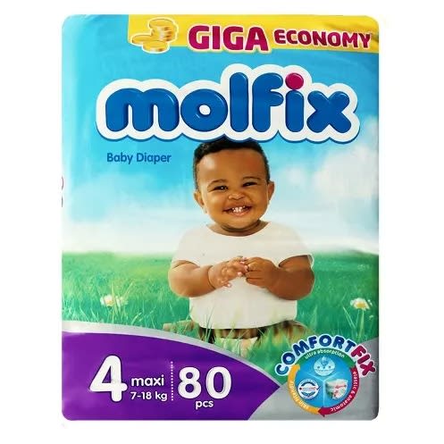 Comfortfix Diapers - GIGA Economy - Size 4 - 80 Counts