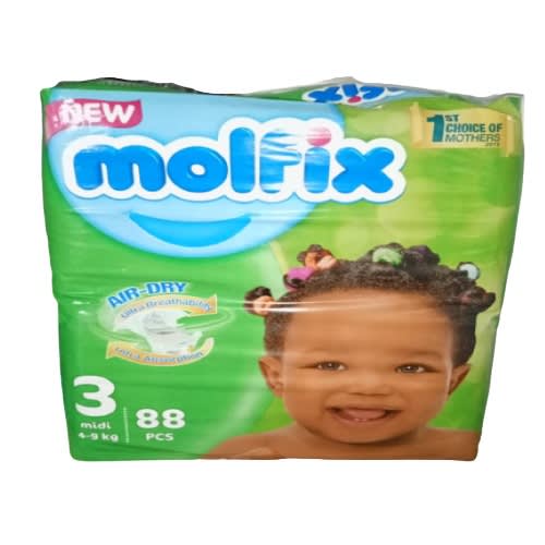 Air - Dry Ultra Breathability & Absorption 3 Midi - 4 - 9kg- 88 + 4 = 92