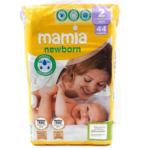 Newborn Diapers 3-6kg - 44 Count