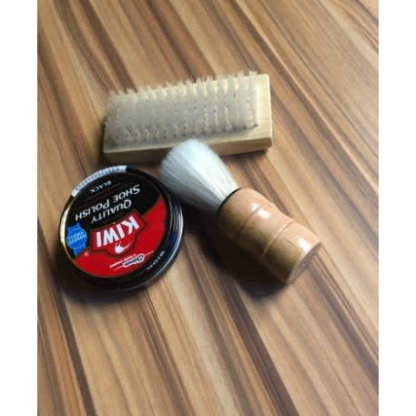 3-in-1 Shoe Leather Black Polish