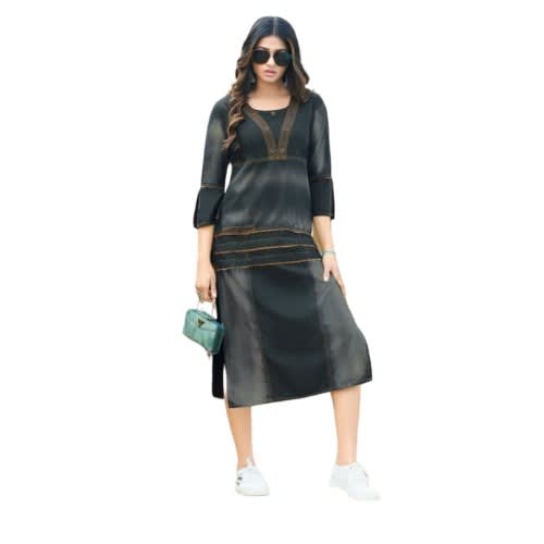 Sv Denim Kurti