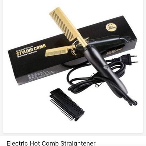 Electric Hot Comb Straightener