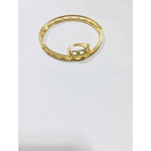 Bracelet & Ring - Gold