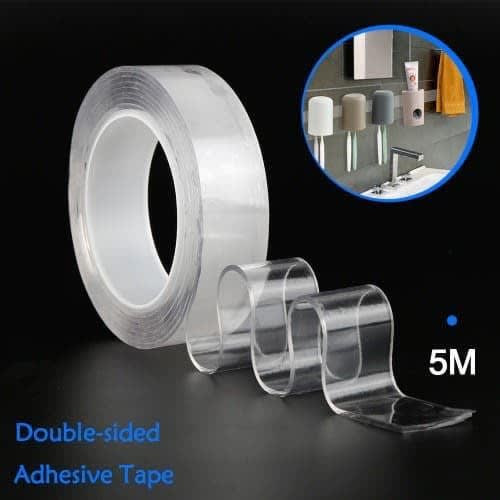 Double Sided Nano Reusable Magic Adhesive Tape