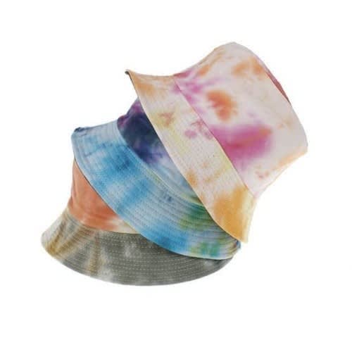 Set Of 3 Tie And Dye Bucket Hats