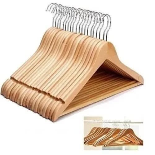Wooden Cloth Hanger 2 Dozen