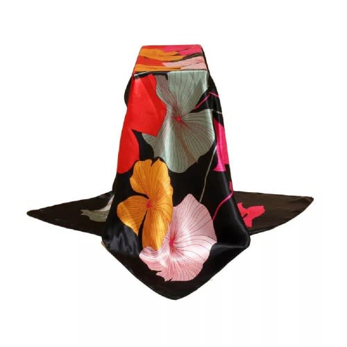Ladies Satin Printed Scarf