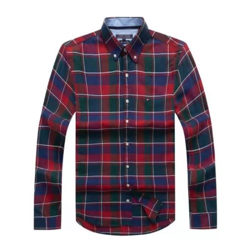 Checked Plaid Oxford Shirt