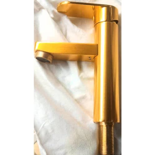 Gold Basin Mixer