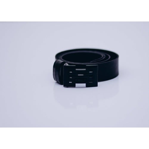 Black Buckle Men Belt