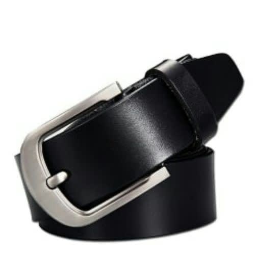 Men's Pure Leather Belt - Black