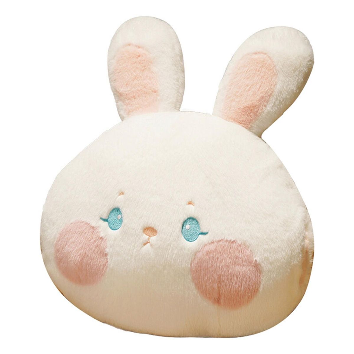 Cartoon Doll Pillow Cartoon Fox Bunny Doll Soft Sofa Throw Pillow White