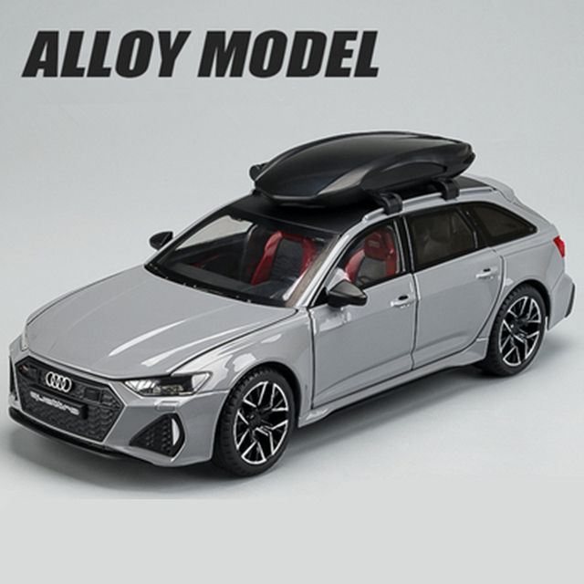 1/24 Audi RS6 Avant Station Wagon Alloy Car Model Diecast To