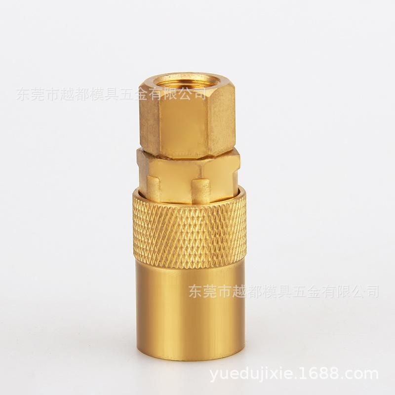 Large Sales Brass Water Tap Connector DME American Mold Fast Water Connector Pagoda Water Pipe Copper Connection