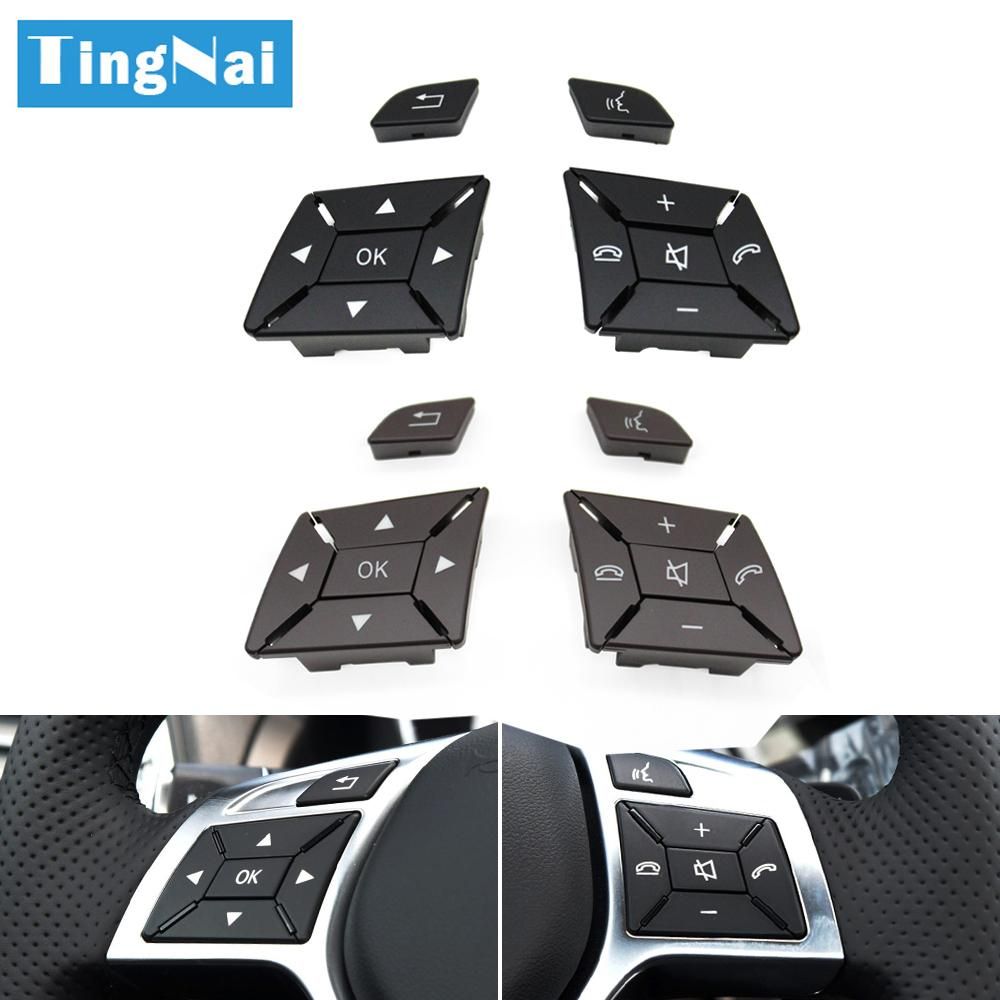 Car Steering Wheel Switch Multi-functional Button For Mercedes BENZ C E A GLK Class W204 X204 W212 W156 W246 W207 W117 W218