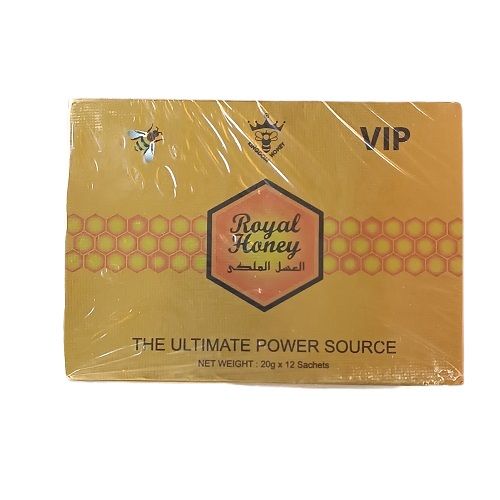 Malaysian VIP Royal Honey For Men & Women -20g X12 Sachets Per Box