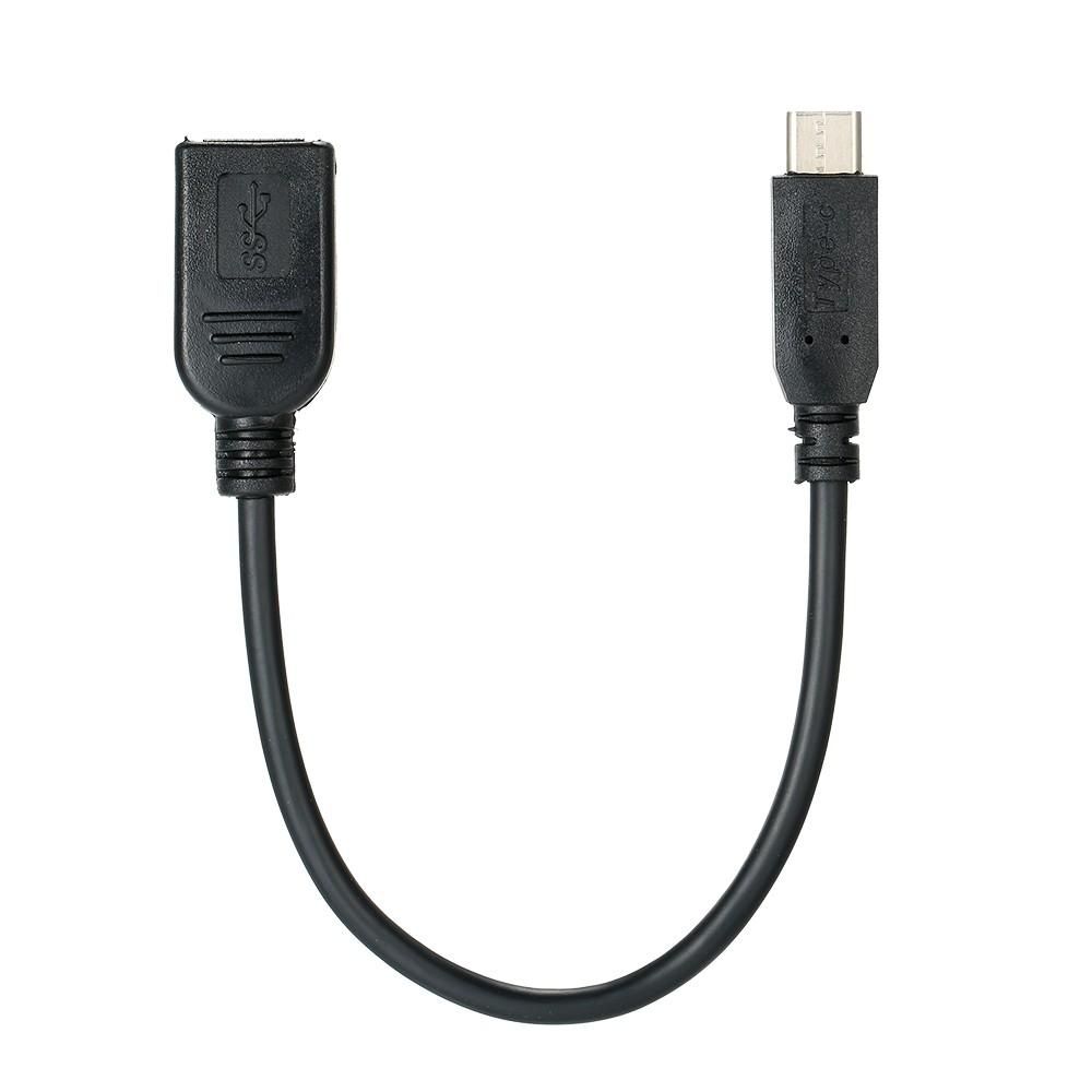 OTG Cable Adapter USB3.1 Type C Male to USB 3.0 Type A Female Data Cable Cord Adapter 15cm