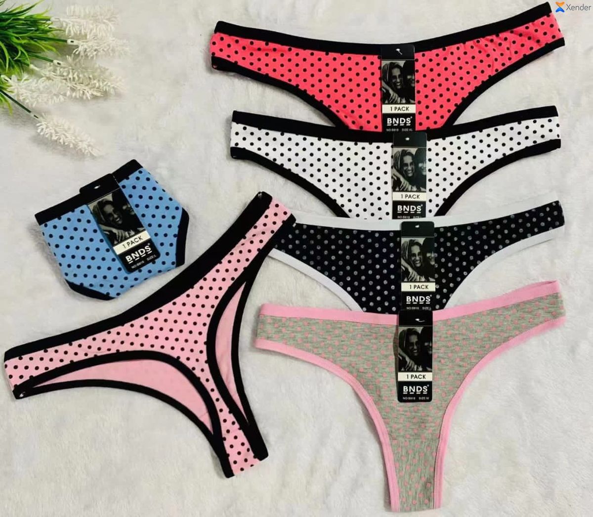 6 IN 1 New Design G-String Panties For Ladies