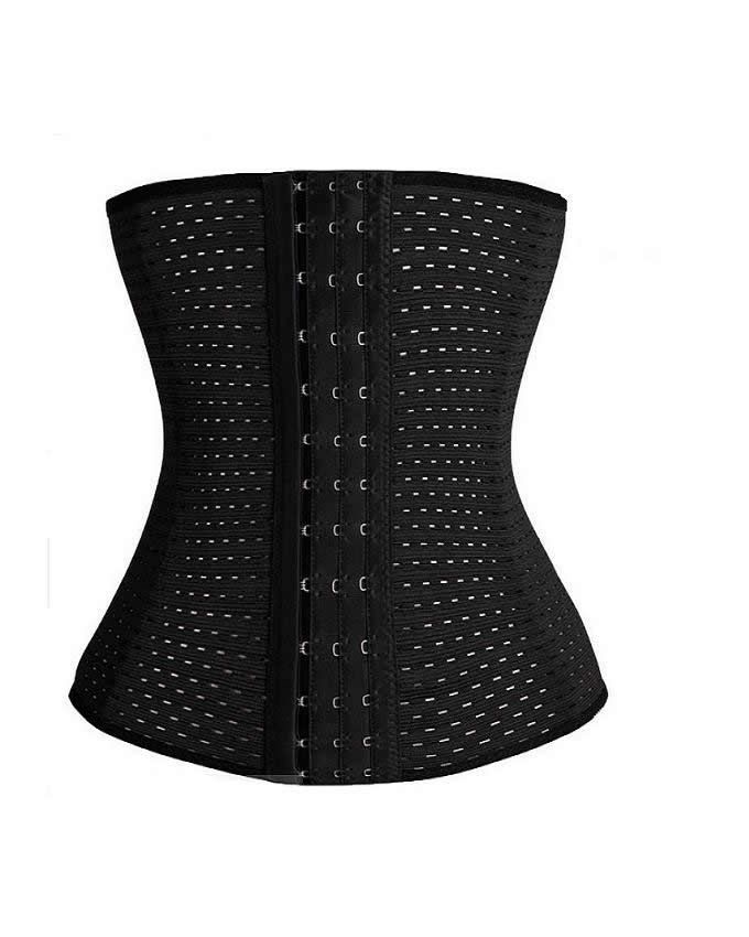 Latex Waist Trainer  - Black