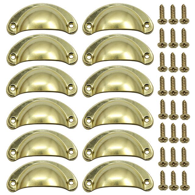 12PCS Kitchen Drawer Cabinet Door Handle