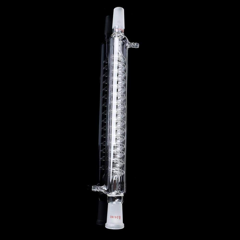 300mm 24/40 Glass Graham Condenser Coil Condenser Laboratory Glassware