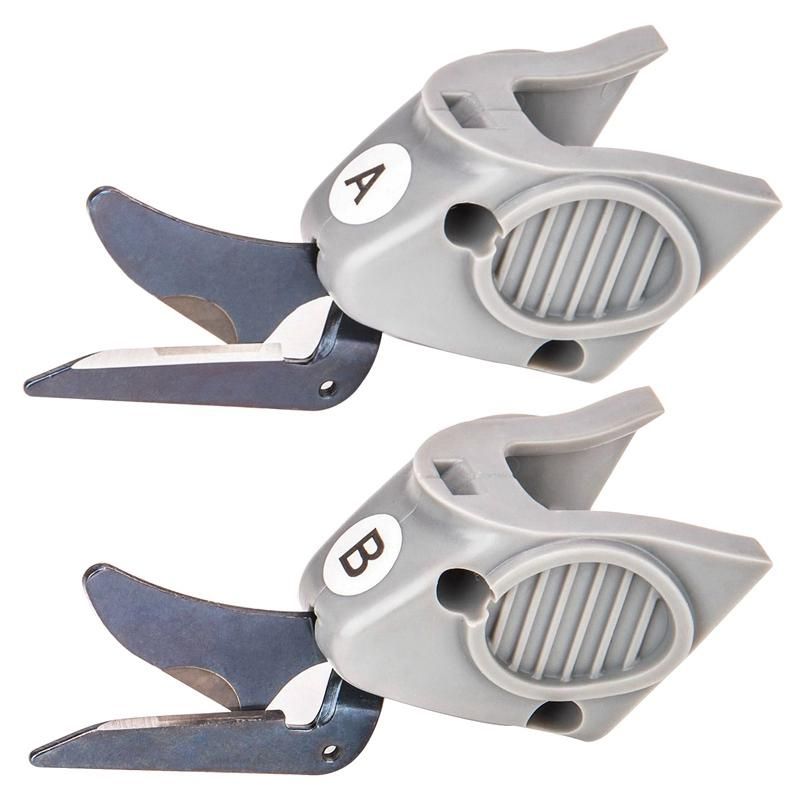 2 Pcs Cutting Head Fit for Wbt-1 Fabric Electric Scissors Cl
