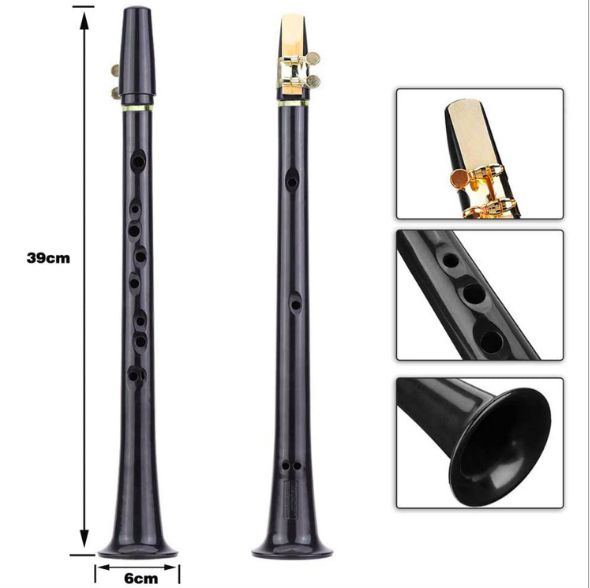 Bell Mouth Pocket Saxophone Mini Saxophone 11 Hole
