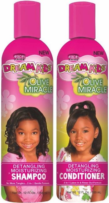 Dream Kids Olive Miracle Shampoo + Conditioner
