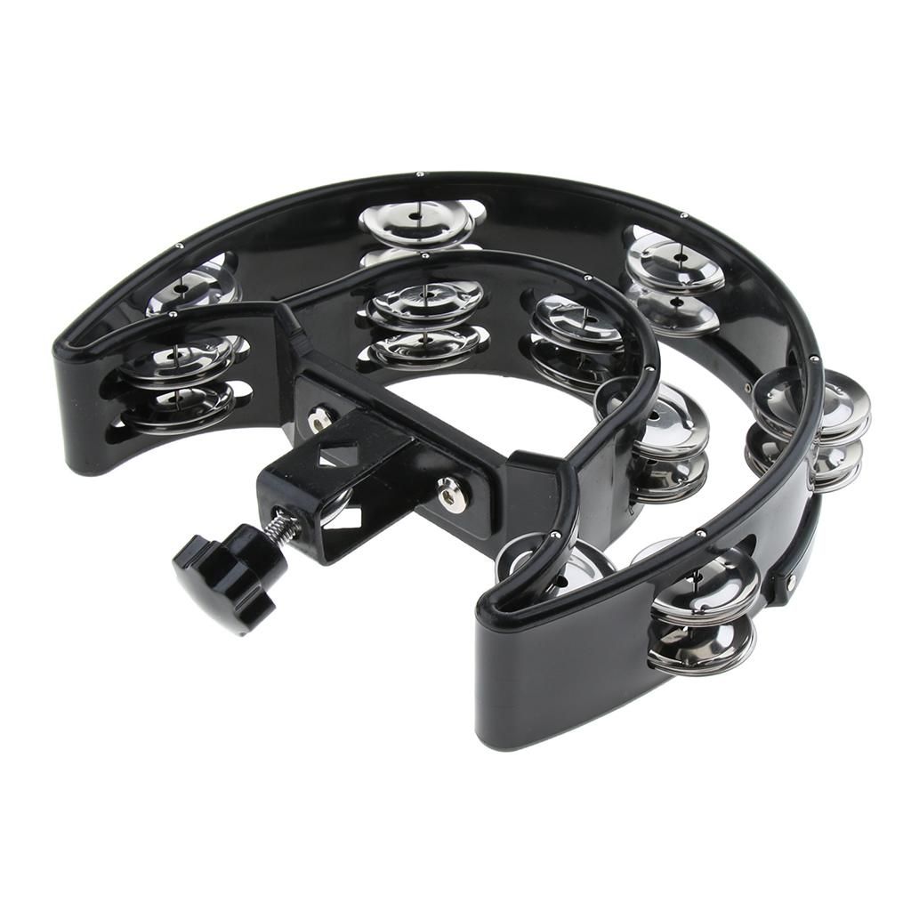 Finest Double Row  Tambourine Hand Shaker Kids Toy Birthday