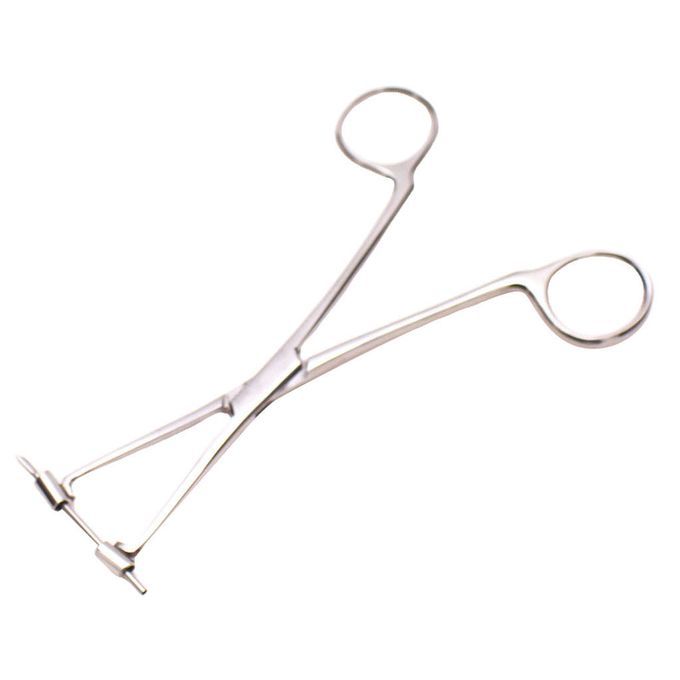Professional Stainless Steel 6 Septum Forceps Body Belly Navel Nose
