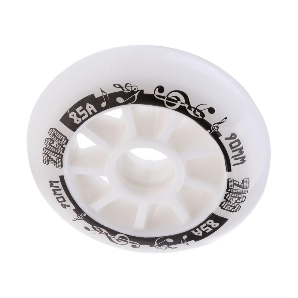 Speed Skates Wheel 90mm White