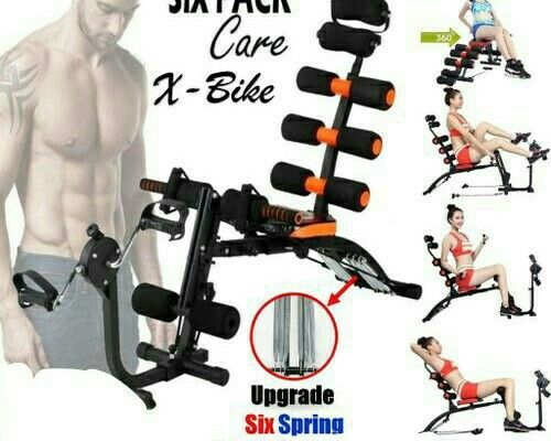 Ab Workout Fitness Full Exercise Machine With Cycling Pedal