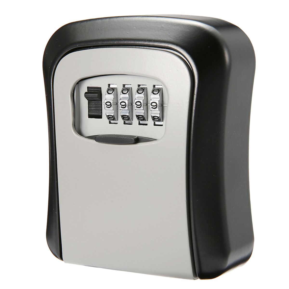 Aluminum Alloy Wall Mount Key Box 4-Digit Combination