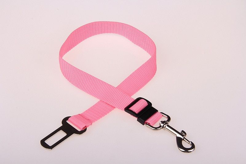 Pet Dog Car Adjustable Safety Belt Harness Safe Lever