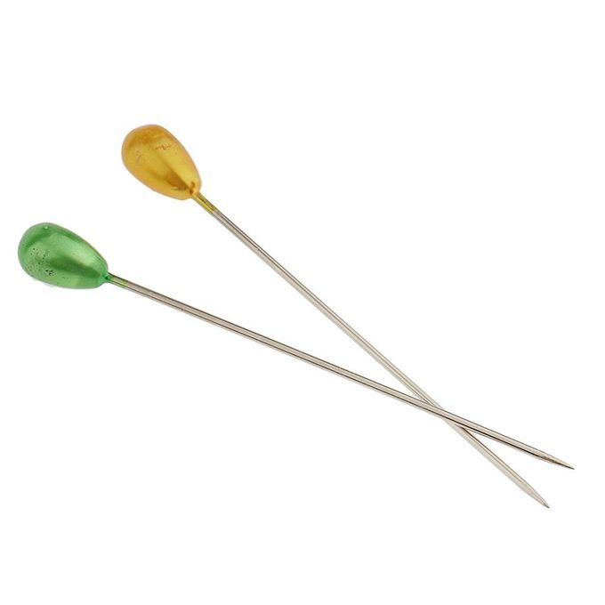 30pcs Colorful Water Drop Shape Plastic Head Pins DIY Berry Pin