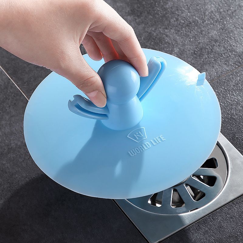 Silicone Floor Drain Cover Anti Cloing Deodorant Large