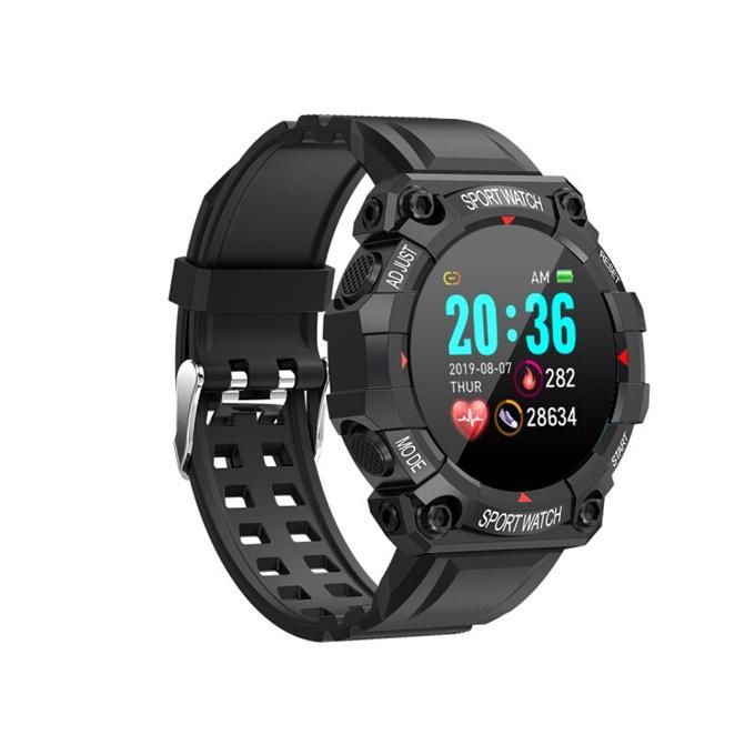 Black FD68 Smart Bluetooth Wristband for iOS Android