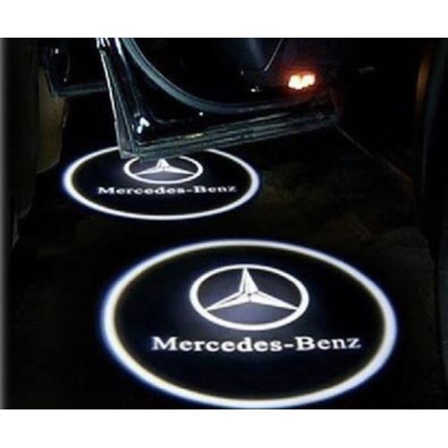 Mercedes Benz Door Logo Projector Ghost Shadow Light {4 Pcs}