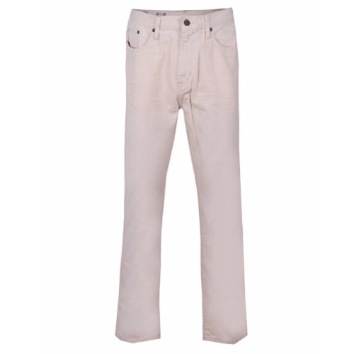 Men's Slim Tapered Jeans - Cream