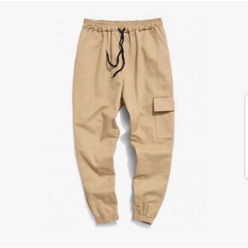 Brown Combat Joggers