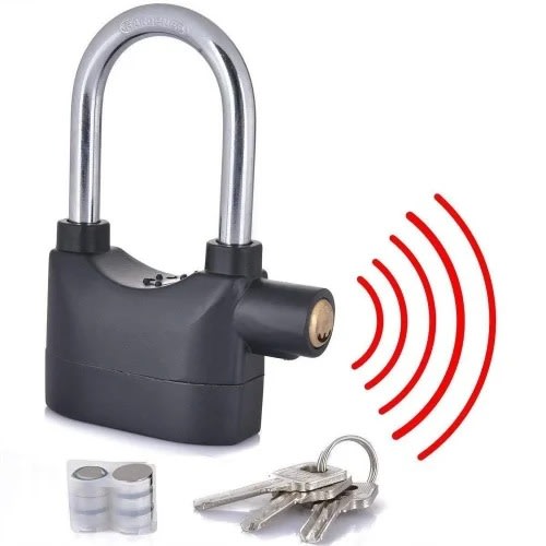 Siren Alarm Padlock