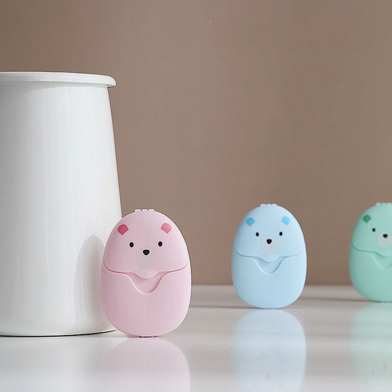 Disposable Soap Paper Travel Portable Hand Washing Tablets