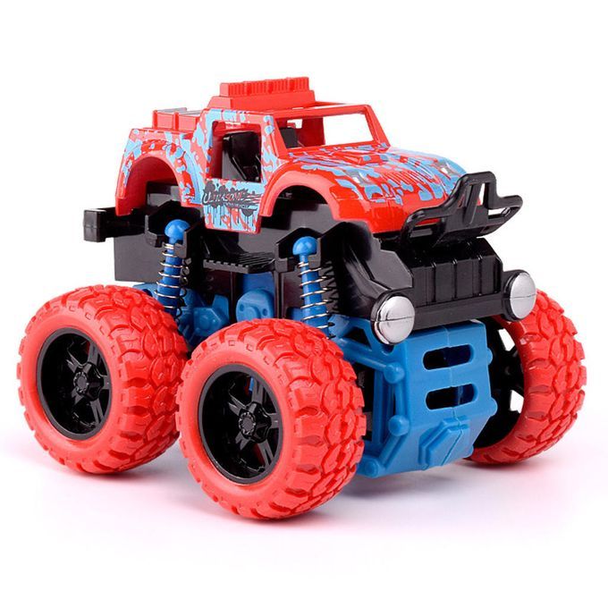 Monster Friction Powered Truck With Big Tire Wheel