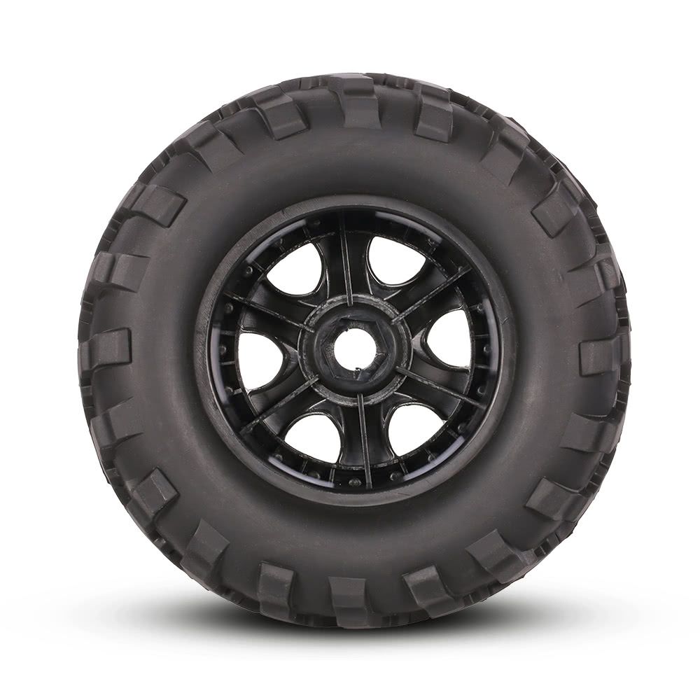 2Pcs AUSTAR AX-3011 155mm 1/8 Monster Truck Tires With